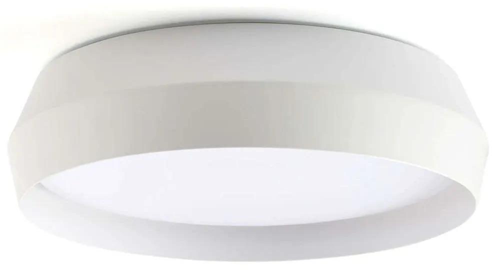 Φωτιστικό Οροφής-Πλαφονιέρα Shoku 64277 Φ35x9,3cm Dim Led 24W 2700K White Faro Barcelona