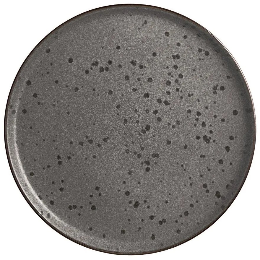 Πιάτο Φαγητού Ρηχό (Φ21) Espiel Day Reactive Glaze Γκρι SCH75562K12