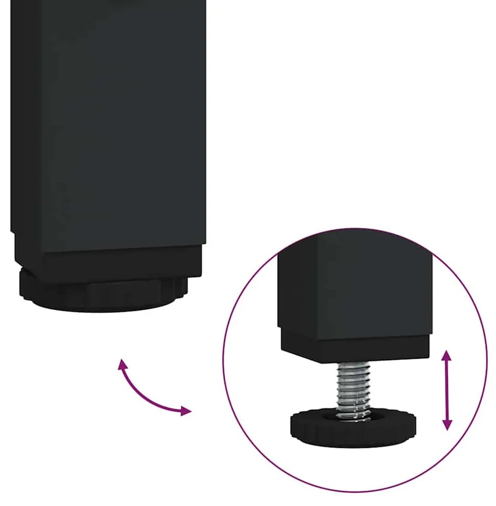 vidaXL Σετ Επίπλων Μπάνιου με ράφι 3 pcs Παλιό Ξύλο Επεξεργασμένο ξύλο