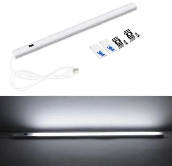 LED μπάρα φωτισμού με αισθητήρα rixme 50 cm