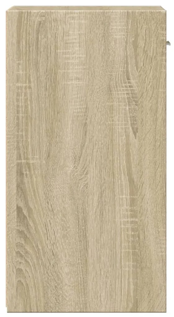 vidaXL Κομοδίνα 2 τεμ. Sonoma Δρυς 35x34x65 εκ. από Επεξεργασμένο Ξύλο
