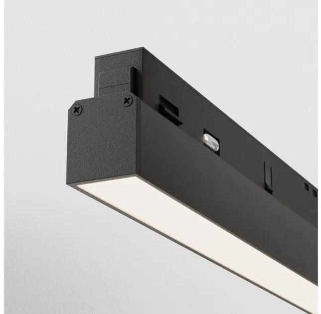 Γραμμικό Φωτιστικό Μαγνητικής Ράγας Exility LED 24W Μαύρο 4000Κ Basis TR030-2-24W4K-B Maytoni TR030-2-24W4K-B