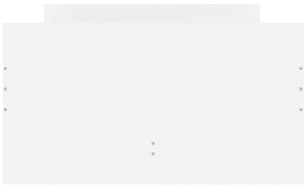 Πλαίσιο Κρεβατιού με Συρτάρια Χωρίς Στρώμα Λευκό 100x200 εκ. - Λευκό