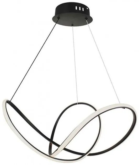 Κρεμαστό Φωτιστικό Οροφής LED 49W 230V 5220lm IP20 Dimmable Θερμό Λευκό Μαύρο 15340 VTAC 15340 Μαύρο