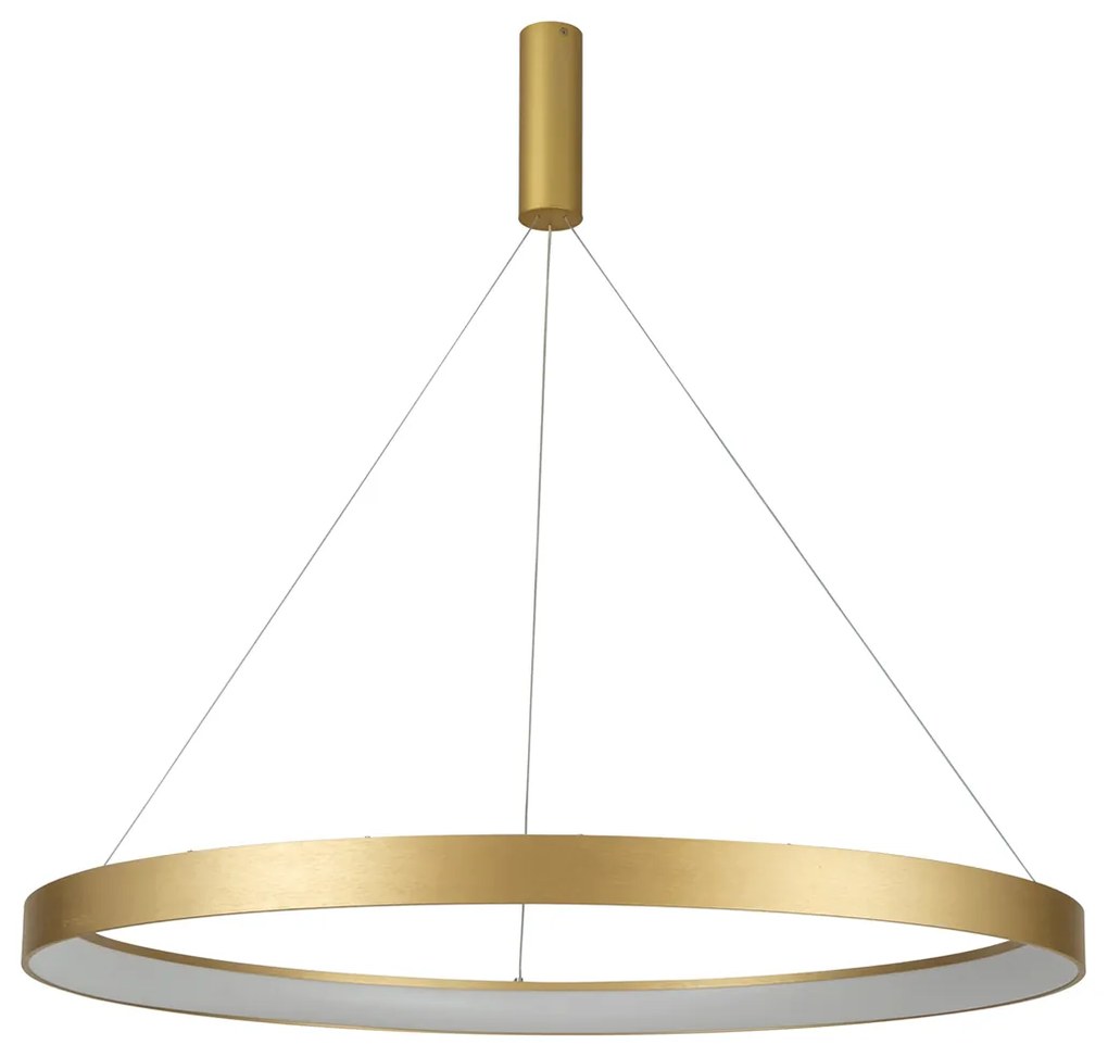 Φωτιστικό Οροφής LED Dimmable Homelighting Amaya 77-8149 Gold