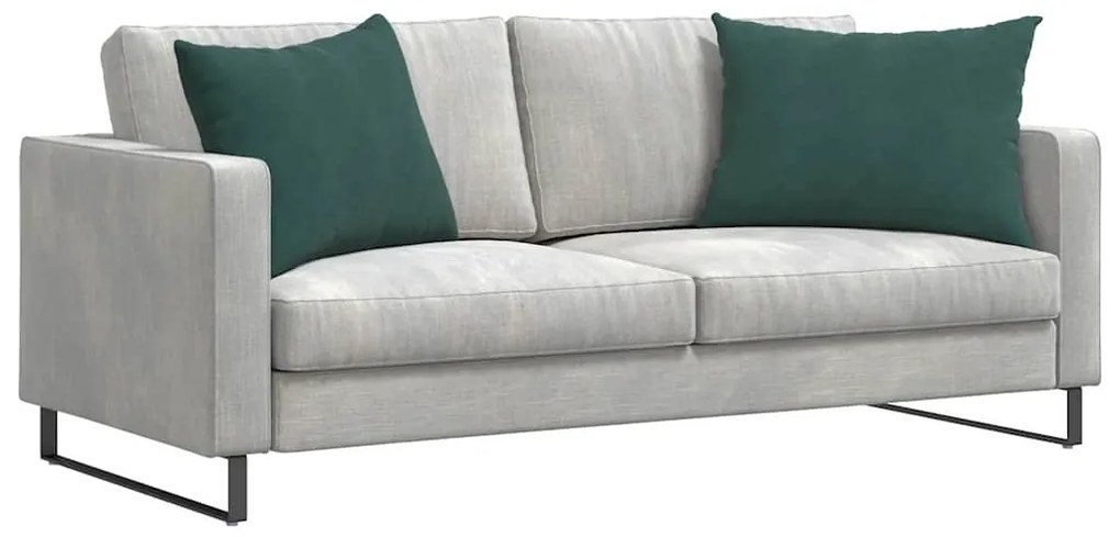 vidaXL Μαξιλάρι Καναπέ 2 pcs Σκούρο Πράσινο 70 x 50 cm