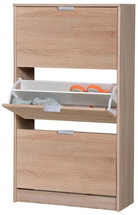 Παπουτσοθήκη Hugo 23 Sonoma 67x28x119 εκ. 67x28x119 εκ.