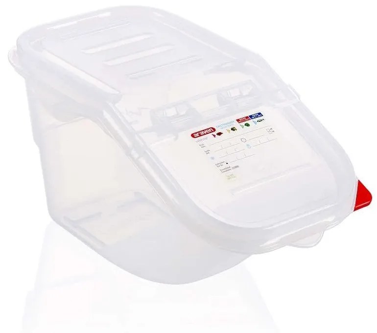 Φαγητοδοχείο GN 1/3 AR00009146 7lt 39,5x20x20cm Clear Araven Polypropylene