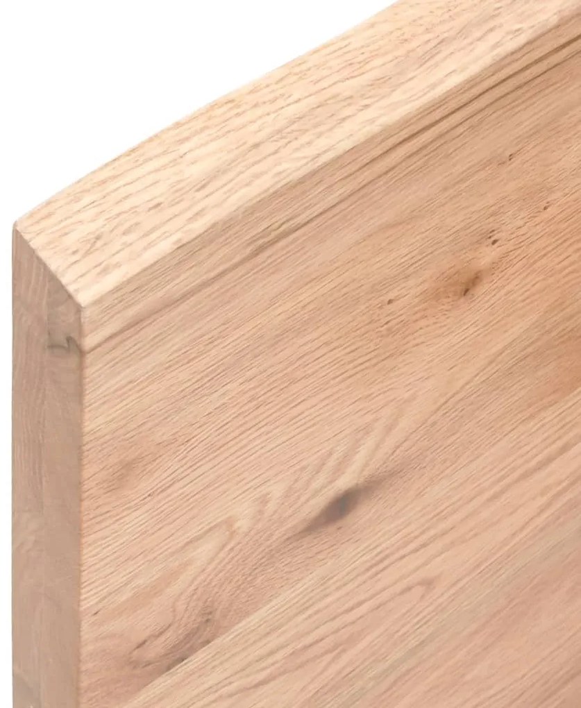 Πάγκος Μπάνιου Αν. Καφέ 60x40x(2-4) εκ. Επεξεργ. Μασίφ Ξύλο 3156105