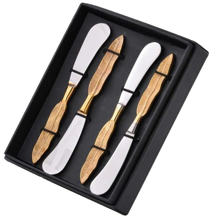 Artekko Cretlaush Σετ Μαχαίρια Των 4 Τεμαχίων σε Κουτί (14x2x1)cm Artekko 43010