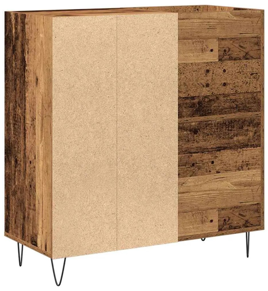 vidaXL Ντουλάπι δίσκων βινυλίου με ράφι artisan δρυς 85 x 38 x 89 εκ.