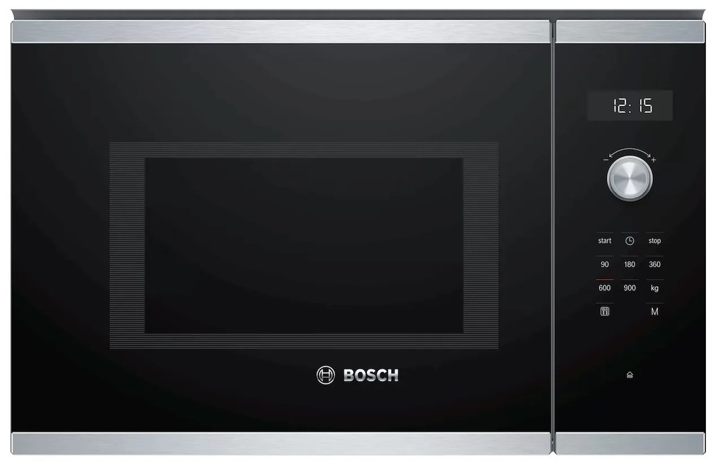 Bosch BFL554MS0 Εντοιχιζόμενος Φούρνος Μικροκυμάτων 25lt Μαύρος 900W