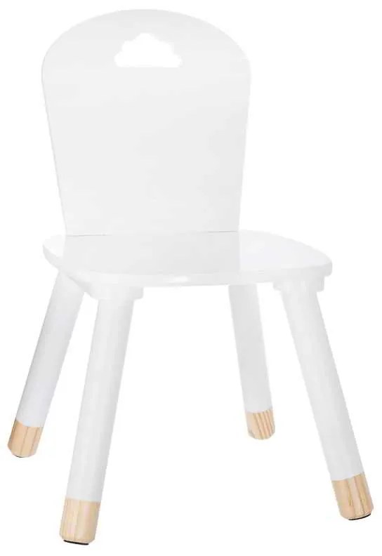 Παιδική καρέκλα Playful pakoworld λευκό 32x31.5x50εκ