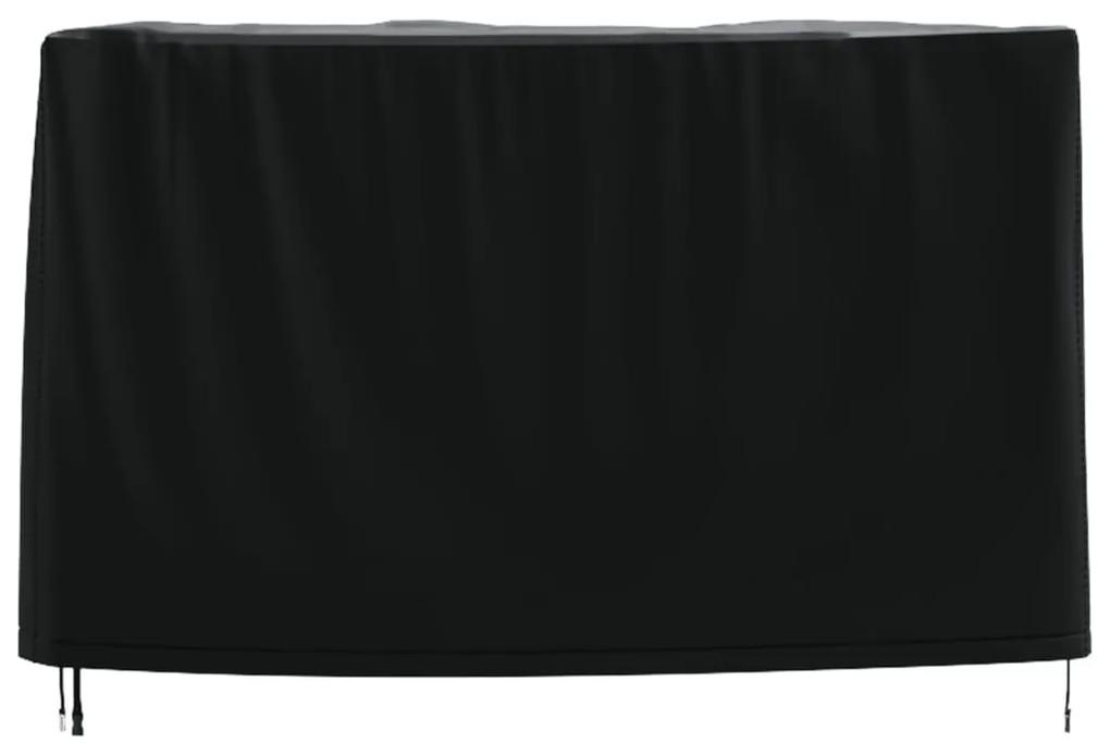 Κάλυμμα Επίπλων Κήπου Αδιάβροχο Μαύρο 229x113x73 εκ. 420D - Μαύρο