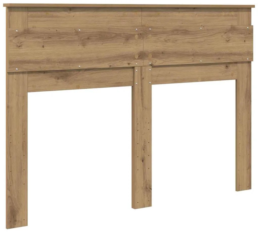 vidaXL Κεφαλάρι με κεφαλάρι Artisan Oak 160 cm Επεξεργασμένο ξύλο