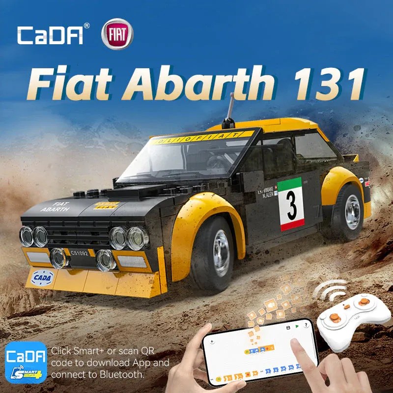 Cada Fiat Abarth 131 Smart RC Dual Mode Control