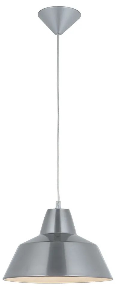 Φωτιστικό Οροφής Μονόφωτο Viokef Glen Silver 4105601