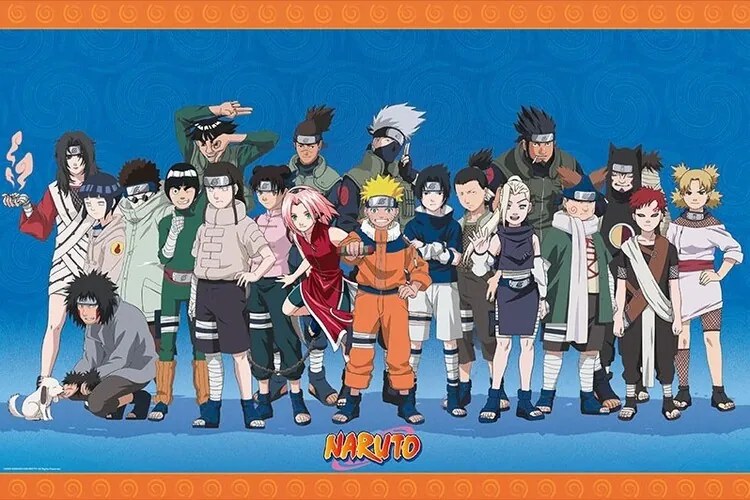 Αφίσα Naruto - Konoha Ninjas