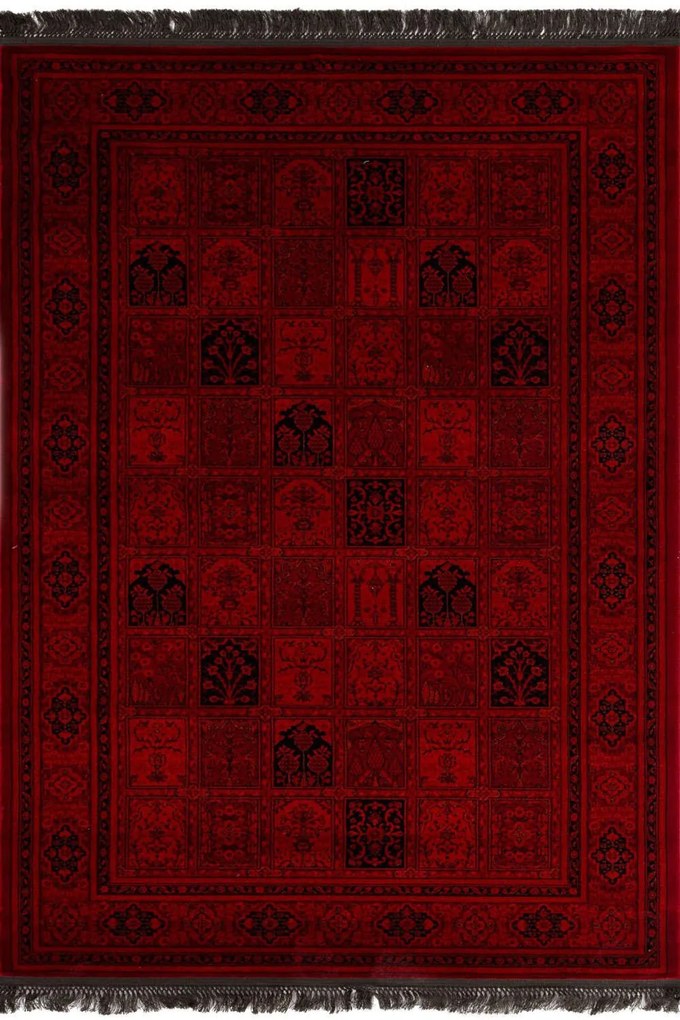 Χαλί Afgan 8129H Dark Red Royal Carpet 133X190cm