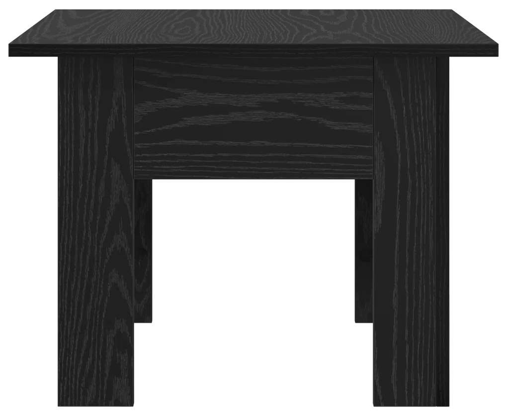 vidaXL Τραπέζι Καφέ Μαύρη Δρυς 55 x 55 x 42 εκ