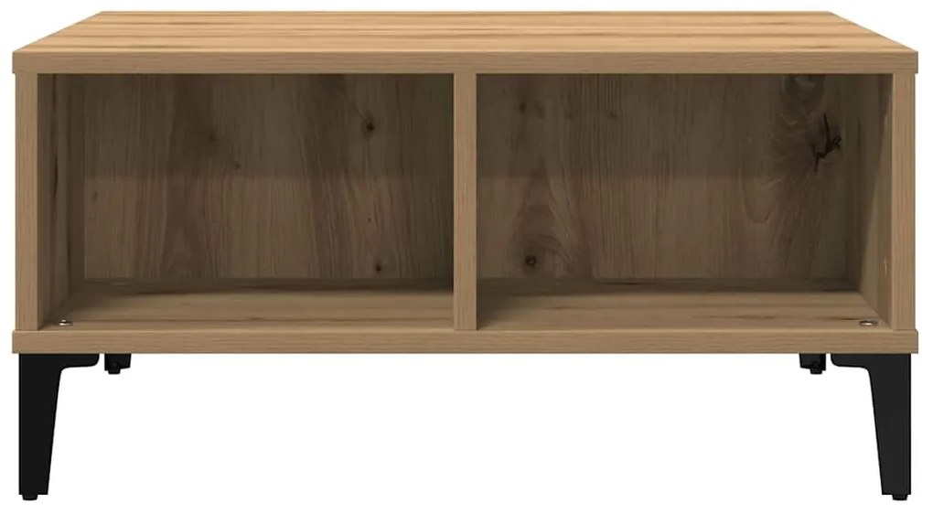 vidaXL Τραπεζάκι σαλονιού Artisan Oak 60 x 60 x 30 cm