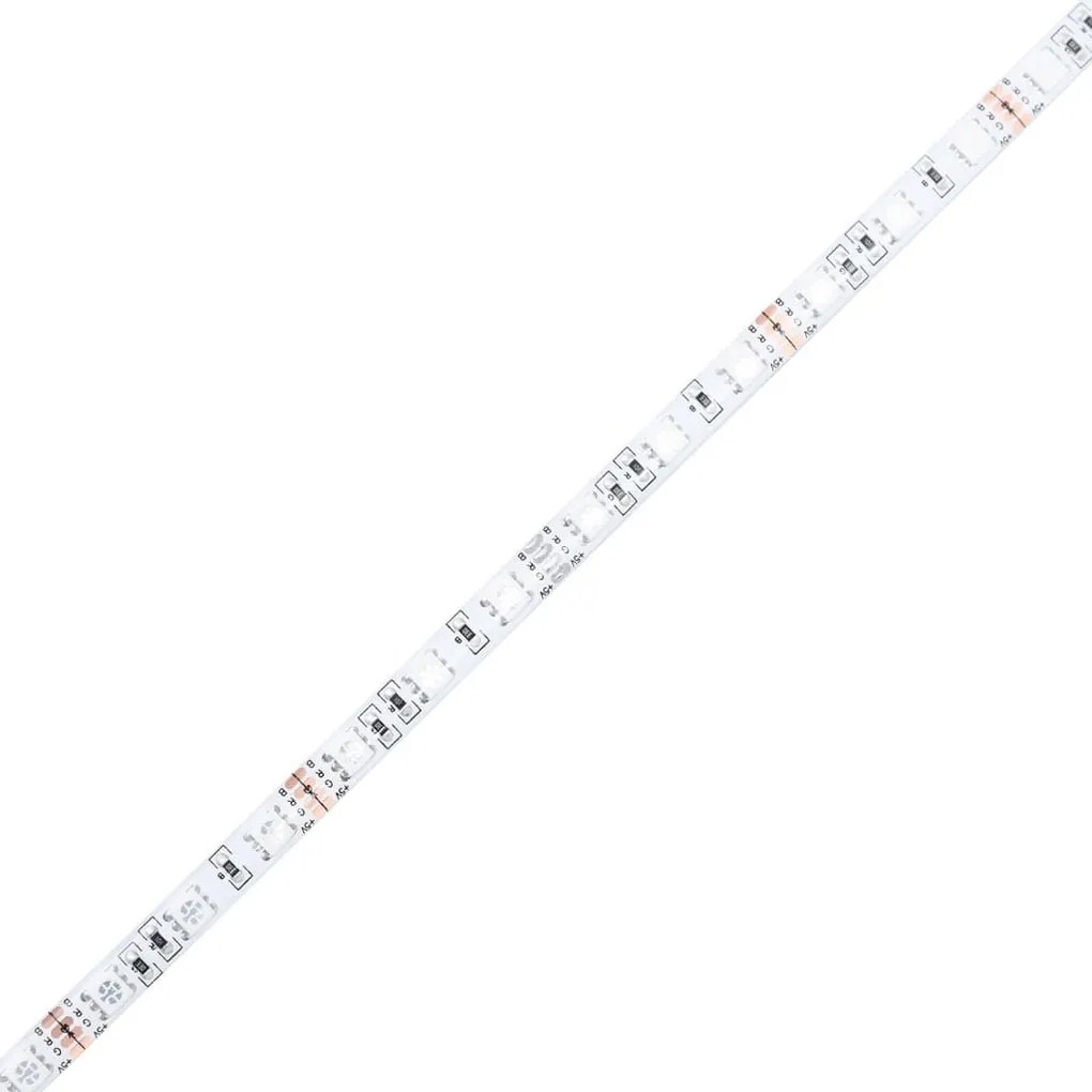 Τραπεζάκι Σαλονιού Άπειρο Φως LED Καφέ Δρυς 70x50x38 εκ. - Καφέ