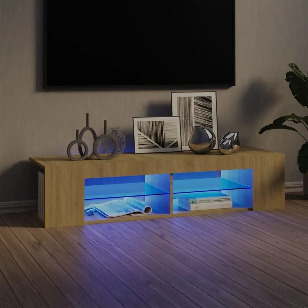 ΈΠΙΠΛΟ ΤΗΛΕΟΡΑΣΗΣ ΜΕ ΦΩΤΑ LED SONOMA ΔΡΥΣ 135 X 39 X 30 ΕΚ. 804232