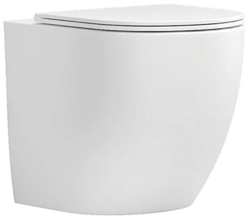 KARAG MILOS Κάλυμμα λεκάνης MILOS LT 2141D Λευκό ματ KARAG KARAG-5206836630472