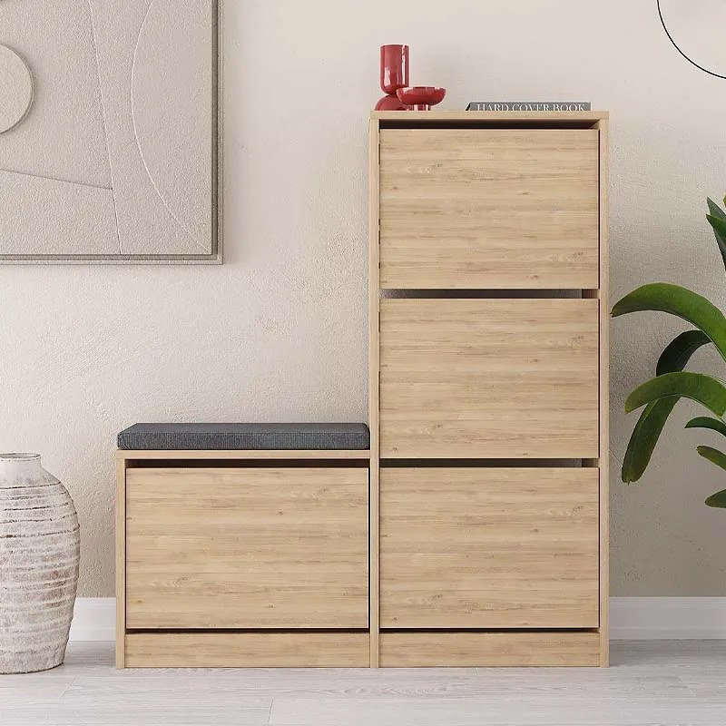 ΠΑΠΟΥΤΣΟΘΗΚΗ DUDE MEGAPAP ΧΡΩΜΑ ΦΥΣΙΚΟ ΟΞΙΑΣ 104,8X26X118,5ΕΚ.