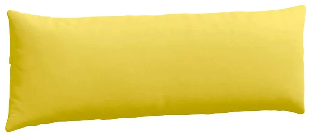 vidaXL Μαξιλάρι Καναπέ 2 pcs Απαλό Κίτρινο 120 x 40 cm ύφασμα