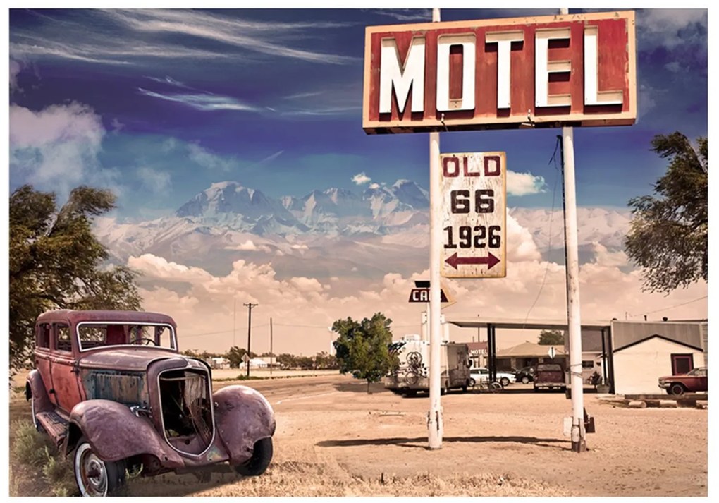 Φωτοταπετσαρία - Old motel 350x245