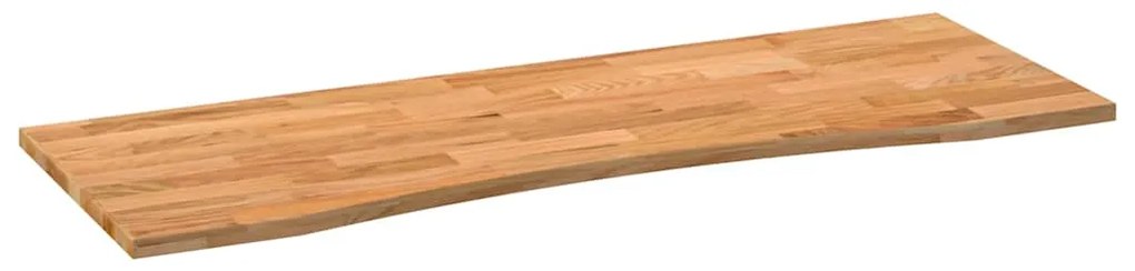 vidaXL Επιφάνεια Τραπεζιού Ορθογώνιος 140x60x2,5 εκ. Μασίφ Ξύλο Δρυός