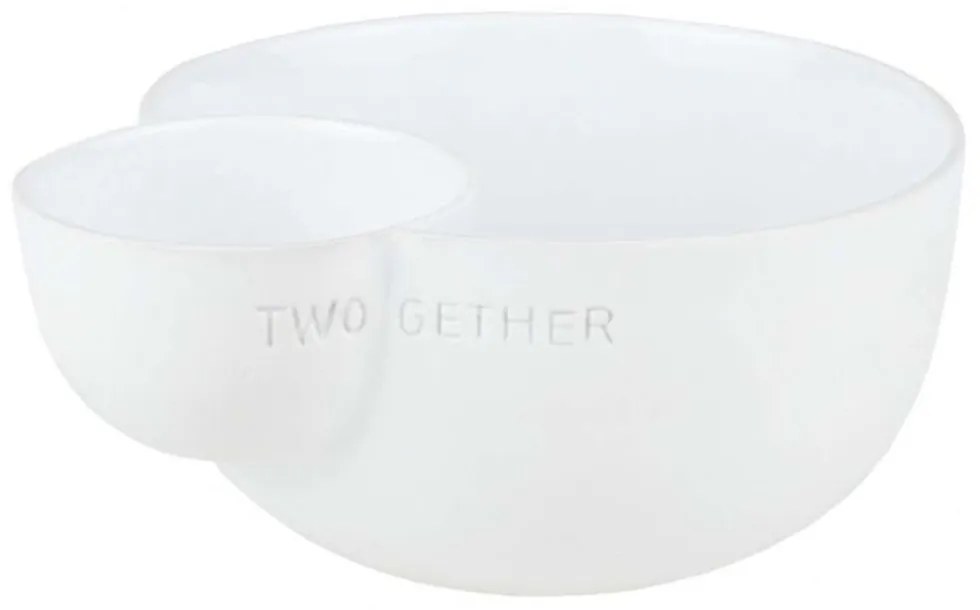 Μπωλ Σερβιρίσματος Two Gether RD0016325 14x12x6,5cm White Raeder Porcelain