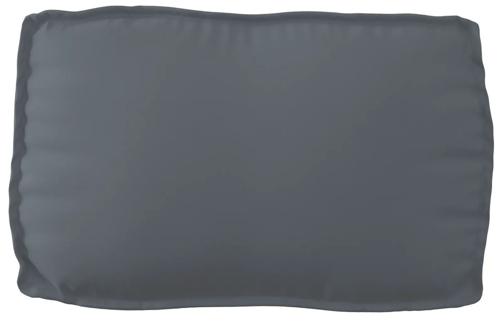 vidaXL Μαξιλάρι Παλέτας για Πλάτη Ανθρακί 70x40x12 εκ. Υφάσματος Oxford