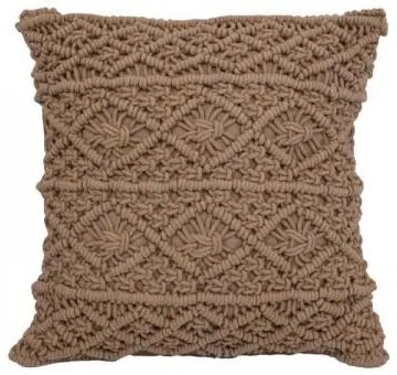 ΔΙΑΚΟΣΜΗΤΙΚΟ ΜΑΞΙΛΑΡΙ Fylliana Crochet ΜΠΕΖ ΧΡΩΜΑ 45x45 925-123-128