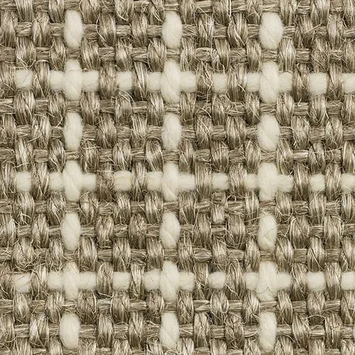 Φυσική ψάθα Tasmania 8562 - Recycled Cotton Ribbon - Grey