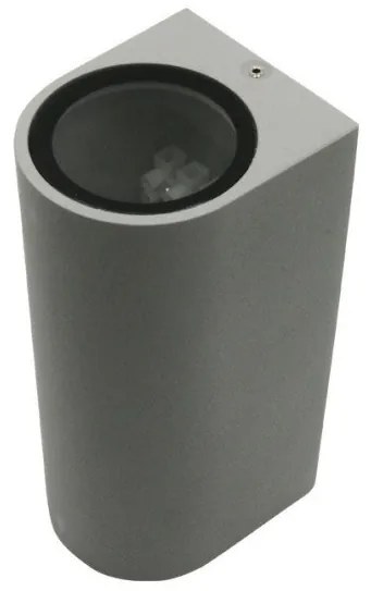 Απλίκα Φωτιστικό Τοίχου 2XGU10 IP44 Lumen-3-7926-Γκρι 3-7926