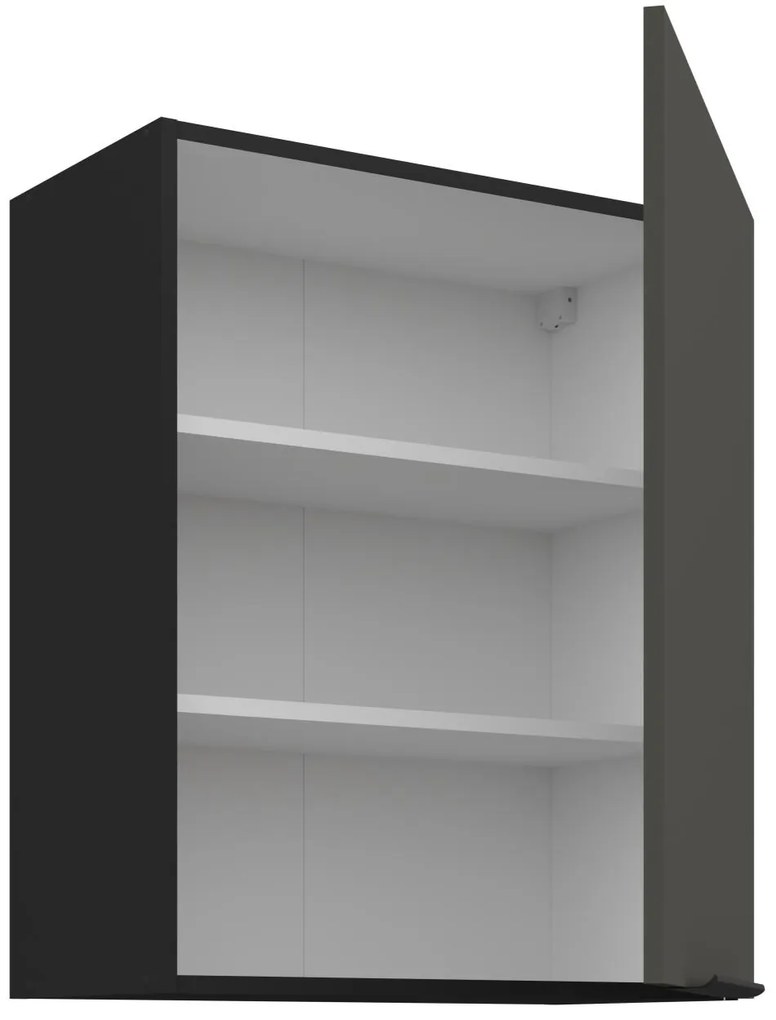 Κρεμαστό ντουλάπι Arianna 60 G 72 1F-Γκρι