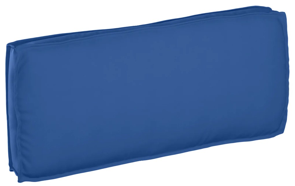 vidaXL Μαξιλάρι Παλέτας σε Βασιλικό Μπλε 120 x 50 x 12 cm από Oxford Ύφασμα