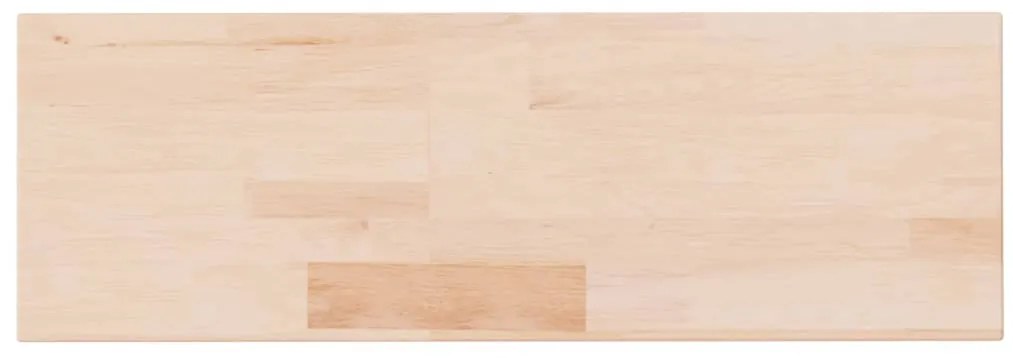 vidaXL Ράφι 60x20x2,5 εκ. από Ακατέργαστο Μασίφ Ξύλο Δρυός