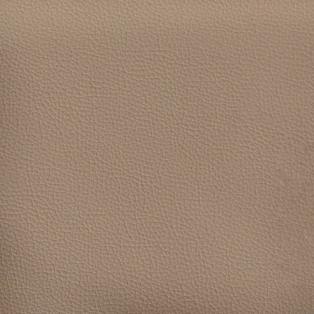 Οθωμανικό κρεβάτι χωρίς στρώμα Cappucino 140x190cm Faux Leather - Καφέ