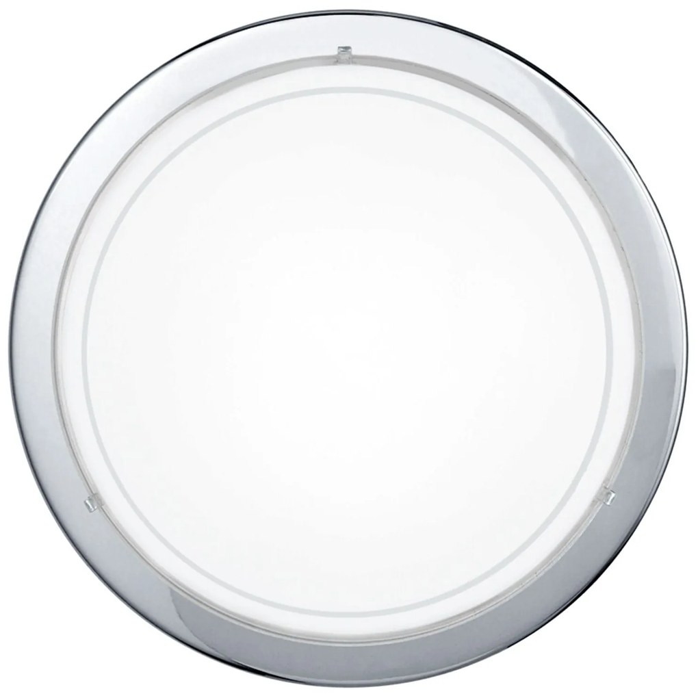 Φωτιστικό Οροφής Planet 1 83155 White-Silver Eglo Metal, Glass