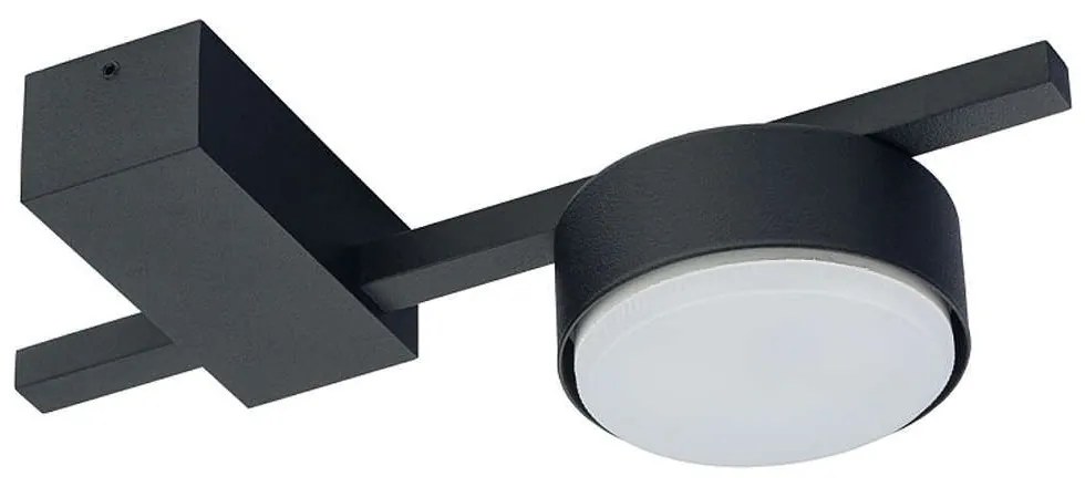 Φωτιστικό Οροφής - Πλαφονιέρα Pills 8266 1xGX53 max 8W Black Nowodvorski Metal,Aluminum