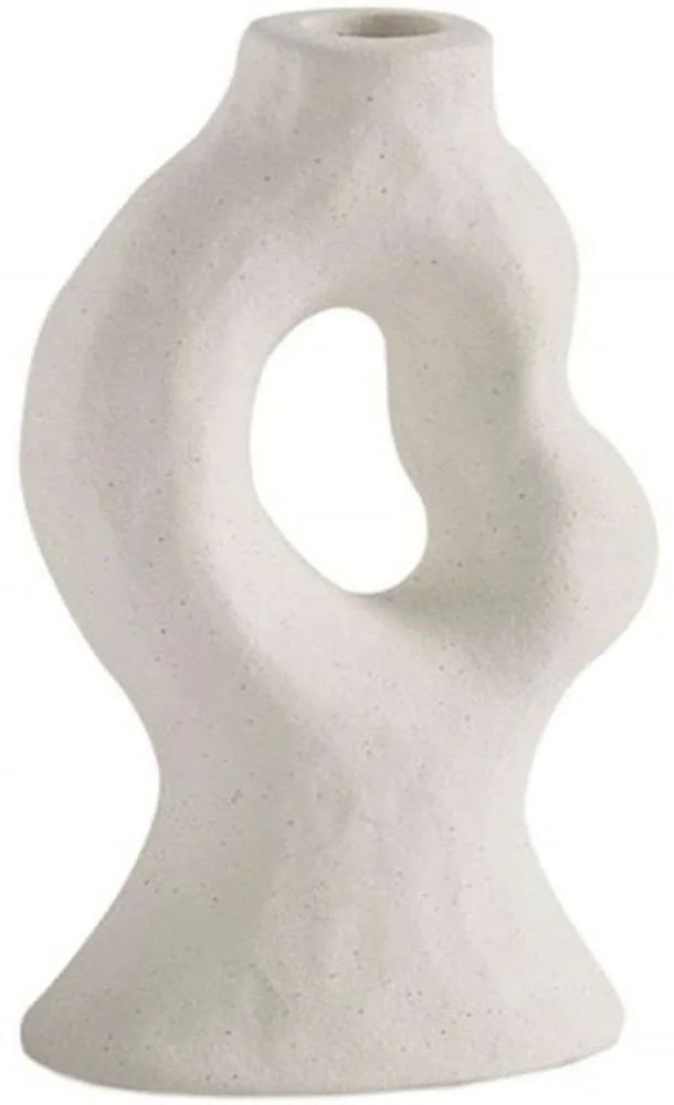 Κηροπήγιο Kea AH-AX24030 10,5x7x17,5cm White Andrea House Ceramic