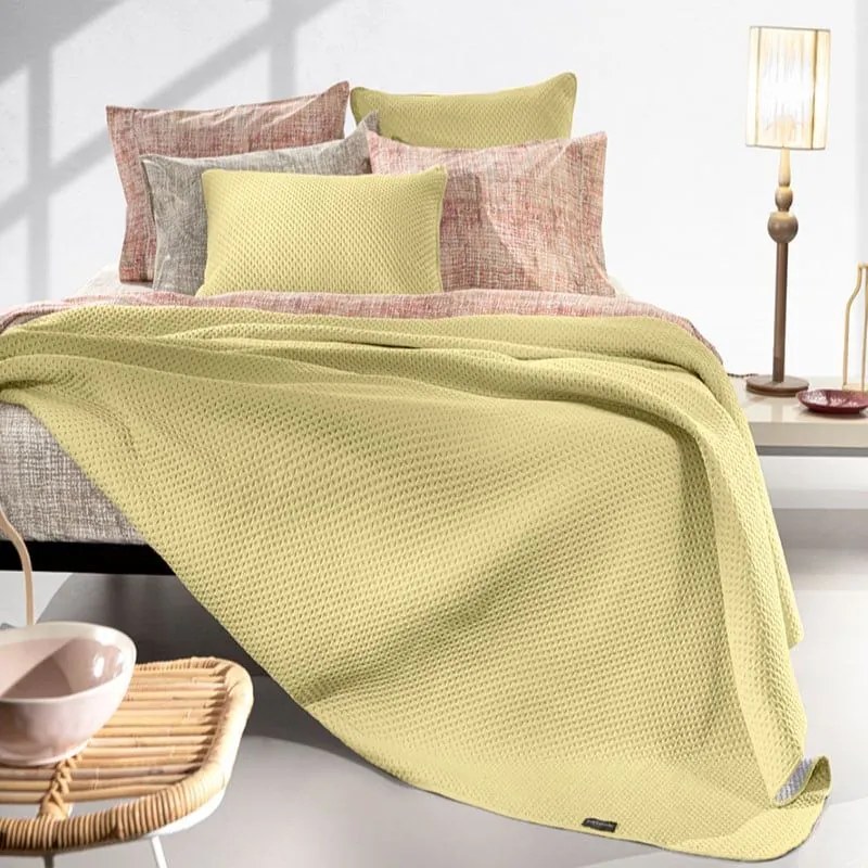 Κουβερλί Riva Lime Guy Laroche Υπέρδιπλo 220x240cm Microfiber