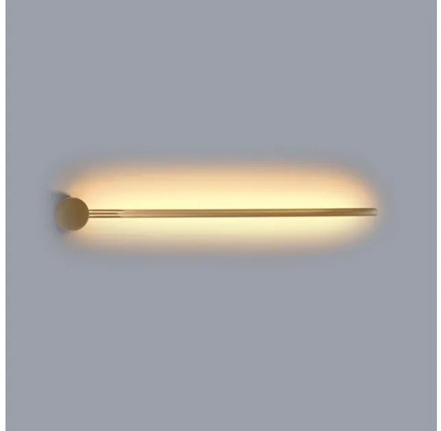 Απλίκα Φωτιστικό Τοίχου LED 7W 3000K μεταλλικό 43015 Inlight-43015-GL-Χρυσό 43015-GL