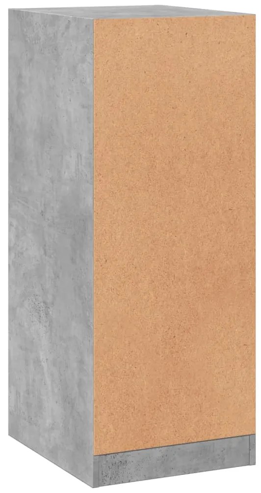vidaXL Ντουλάπα Γκρι Σκυροδέματος 48x41x102 εκ. από Επεξεργασμένο Ξύλο