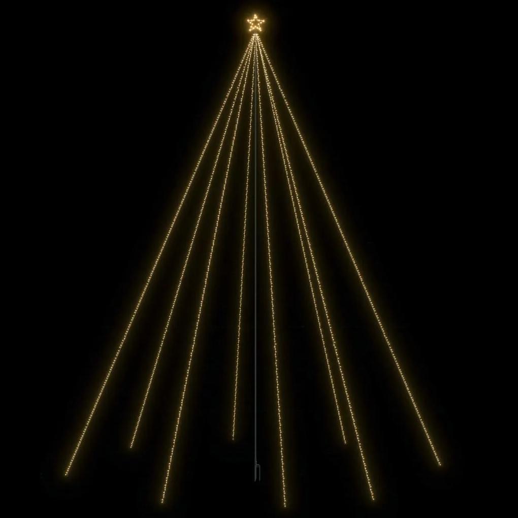 vidaXL Χριστουγεννιάτικο Δέντρο από Φωτάκια Εσ./Εξ. Χώρου 8 μ 1300 LED