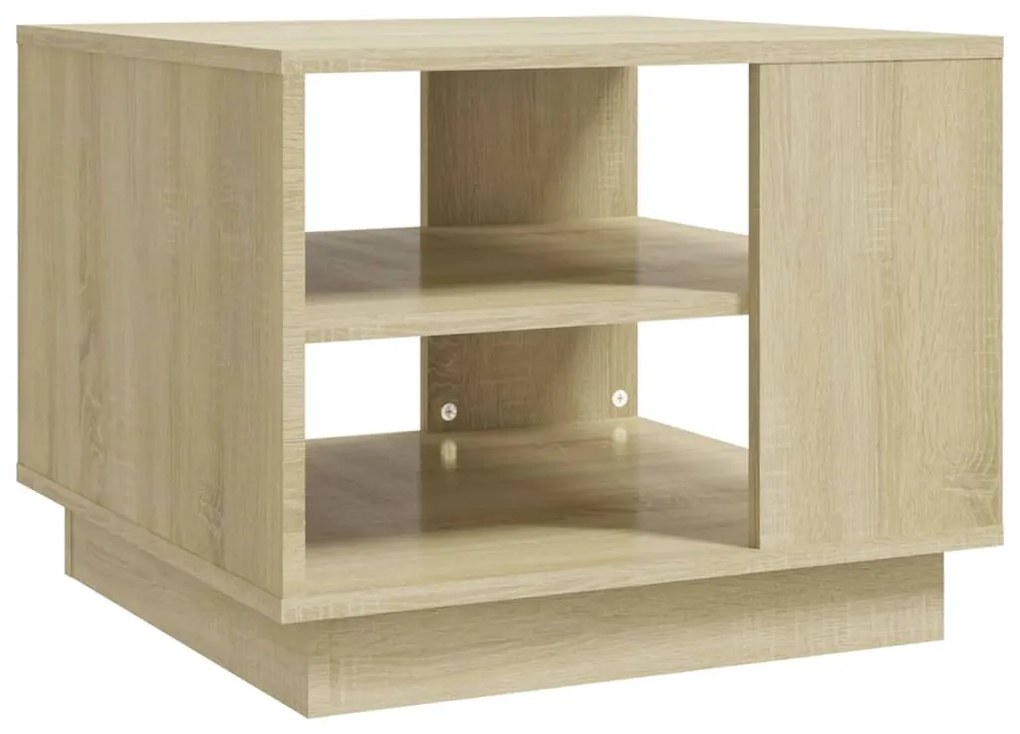Τραπεζάκι Σαλονιού Sonoma Δρυς 55x55x43 εκ. Επεξεργασμένο Ξύλο 810292