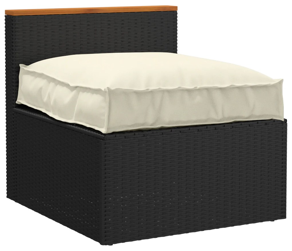 vidaXL Μαξιλάρι Παλέτας Κρεμ 70x70x12 εκ. Υφασμα Οξφόρδης